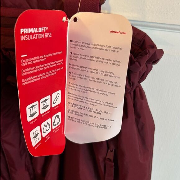 NWT free people movement dew point ski pants overalls maroon oxblood wine - Picture 5 of 9